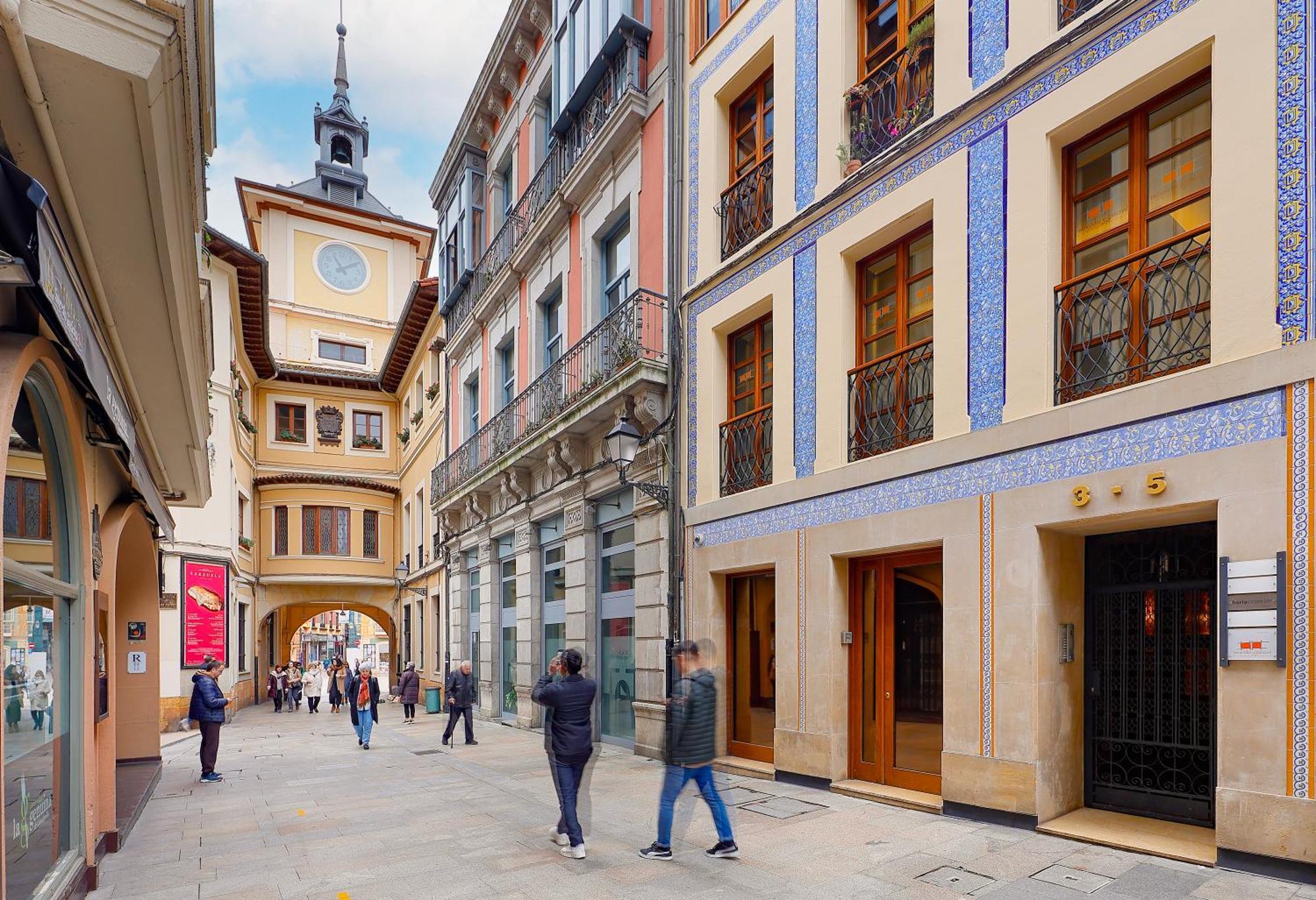 Apartmán Casco Historico-Catedral Parking Incluido Oviedo Exteriér fotografie